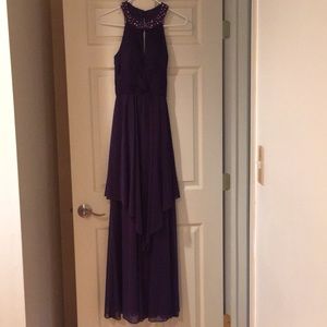 Purple prom or formal dress! Only worn once!